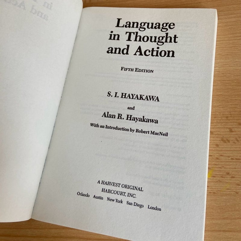 Language in Thought and Action