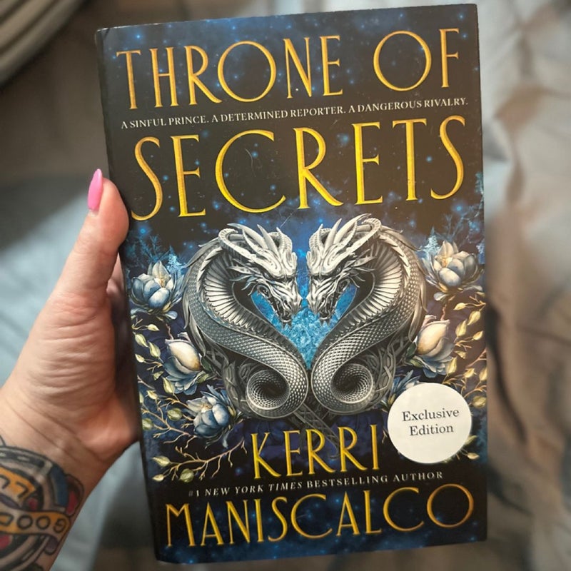 Throne of Secrets-WATERSTONES