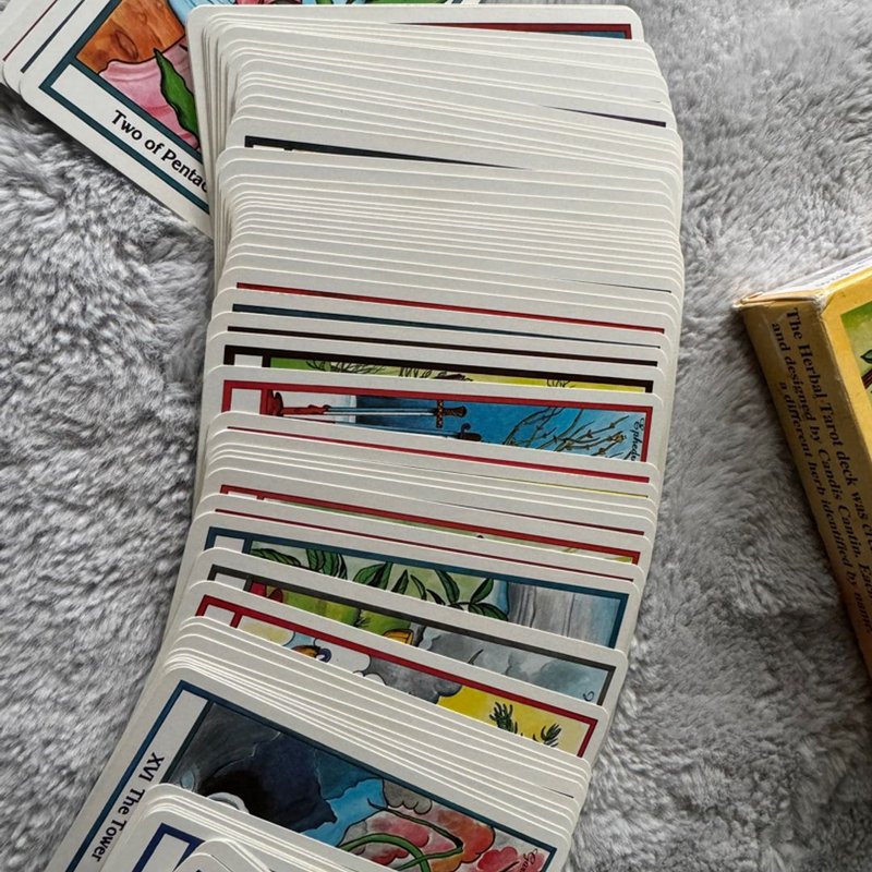 RARE The Herbal Tarot