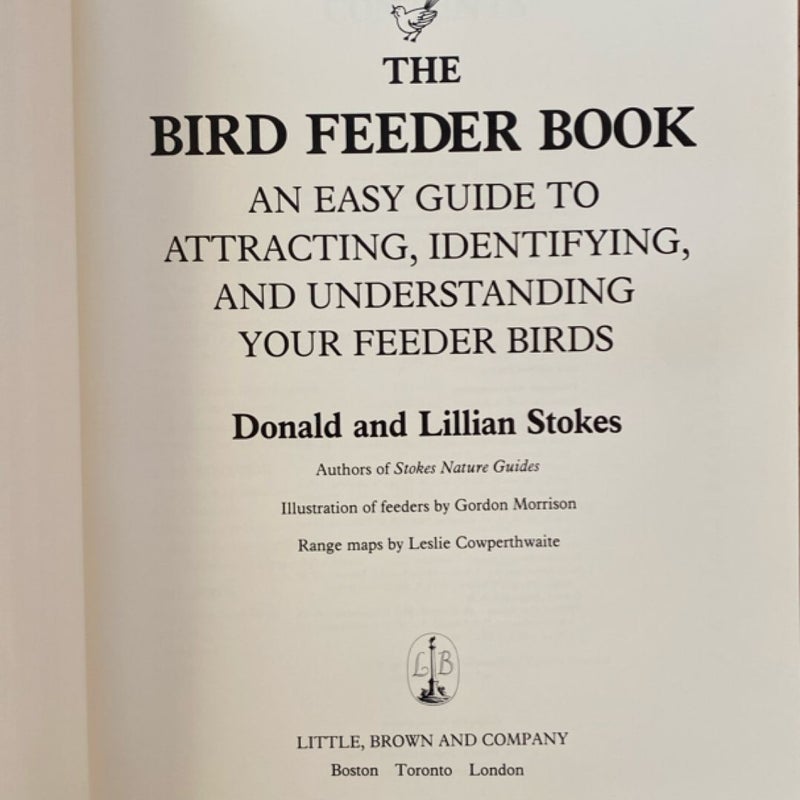 The Stokes Birdfeeder Book