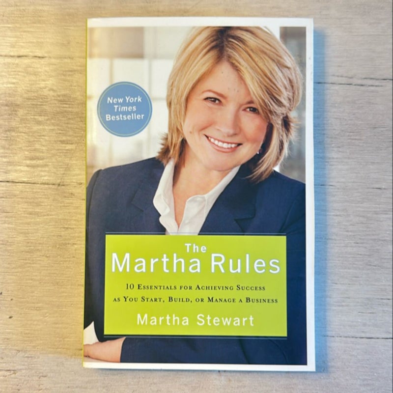 The Martha Rules