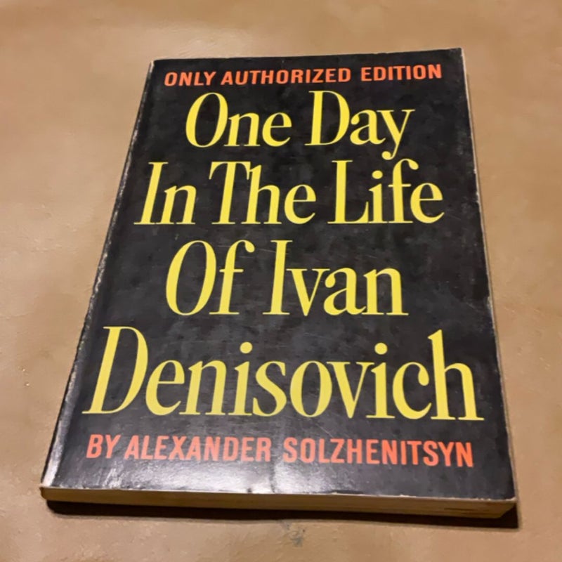 One day in the life of Ivan denisovich
