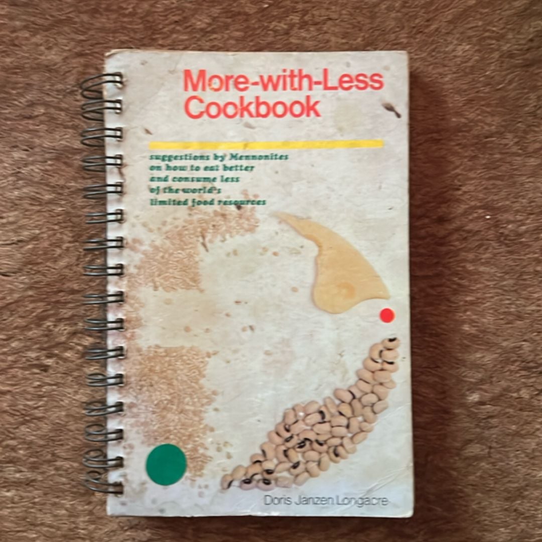 More with Less Cookbook by Mennonite Central Committee, Paperback ...