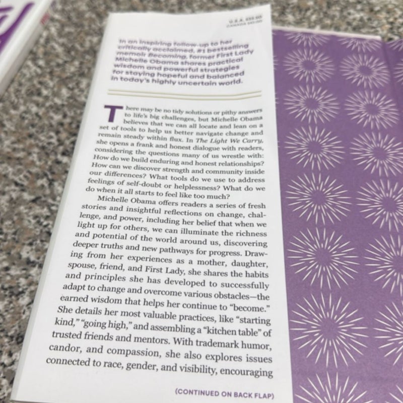The Light We Carry First edition