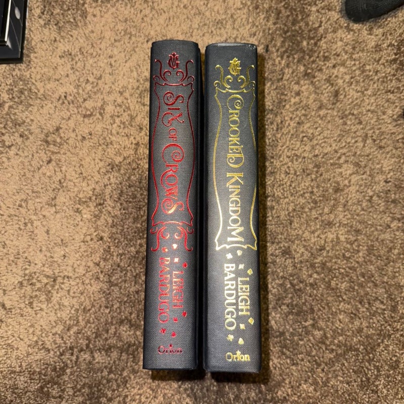 UK Collector’s Editions Six of Crows & Crooked Kingdom