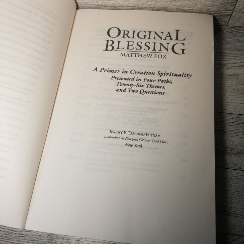 Original Blessing