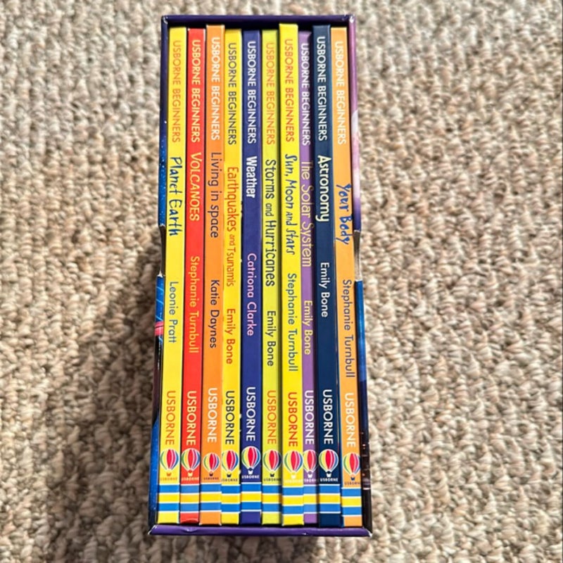 Usborne Beginners Science set (10 books)