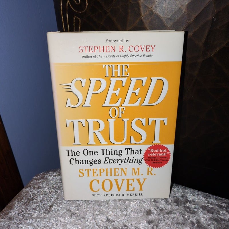 The SPEED of Trust