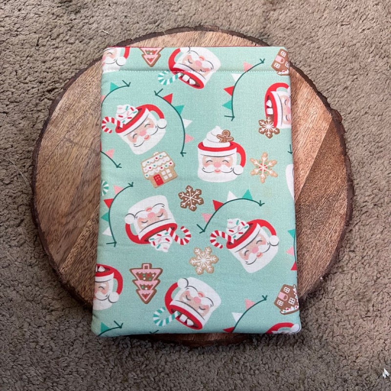 Santa Mug padded book sleeve 