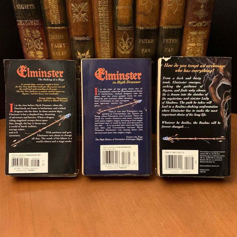 Complete Elminster Series 1-5: The Making of a Mage, Elminster in Myth Drannor, The Temptation of Elminster, Elminster in Hell, Elminster’s Daughter