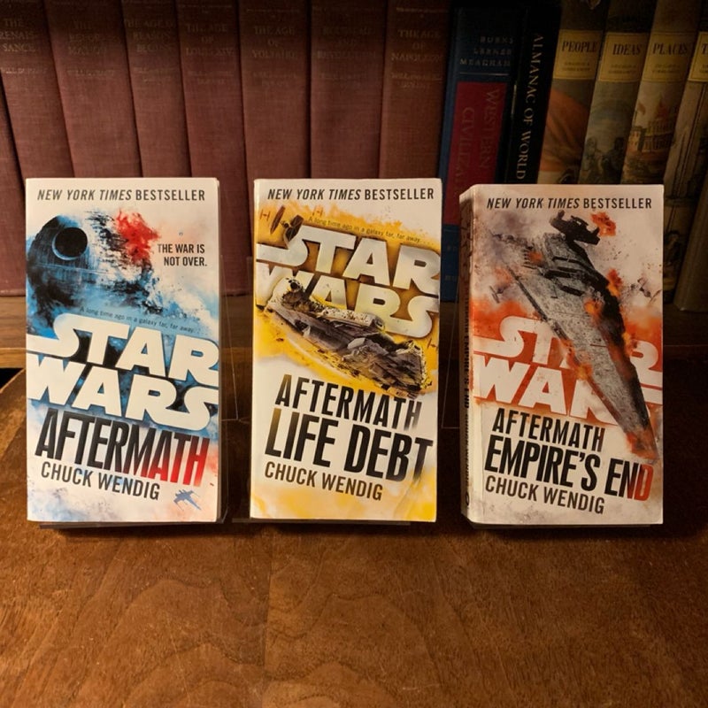 Star Wars Bundle: 3 Hardcover & 6 Paperbacks: The Cestus Deception, Thrawn, The Aftermath Trilogy, Thrawn Ascending: Chaos Rising and Lesser Evil, Vision of the Future, The Original Star Wars Trilogy