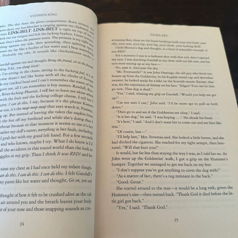 Duma Key by Stephen King 2008 TRUE 1st Edition 1st Printing Hard Cover Book  