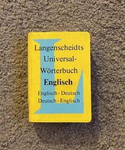 Langenscheidts Universal-Wurterbuch English