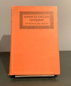 Vintage 1913 Advanced English Grammar