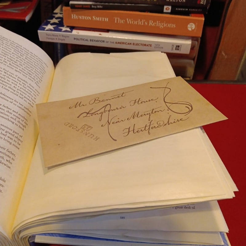 Pride and Prejudice with Correspondence Letters