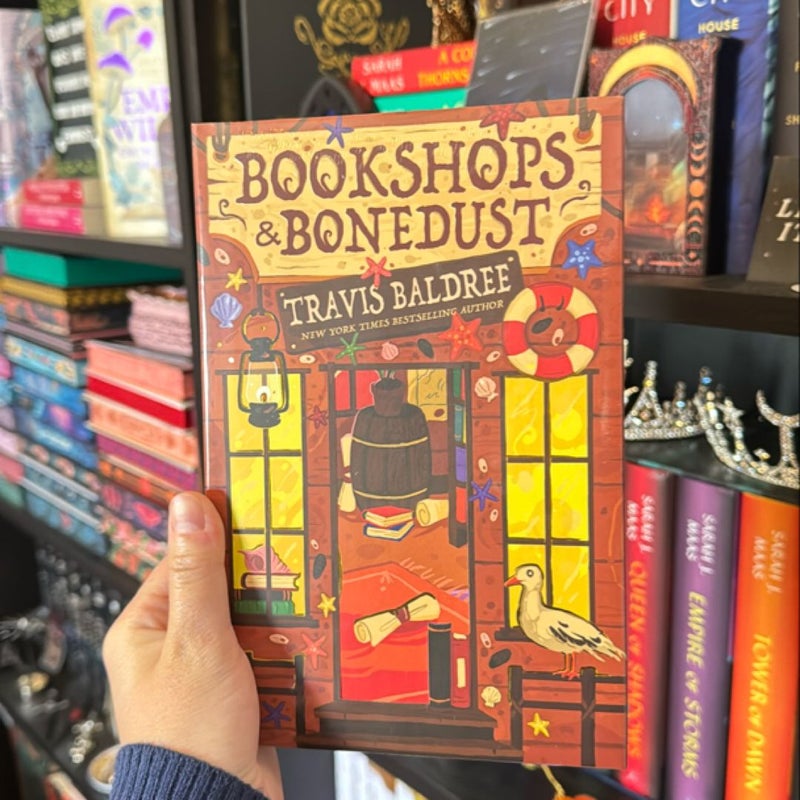 The Bookish Box Bookshops and Bonedust 