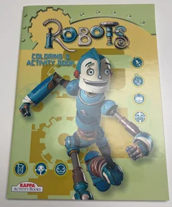 Robots Coloring & Activity Book