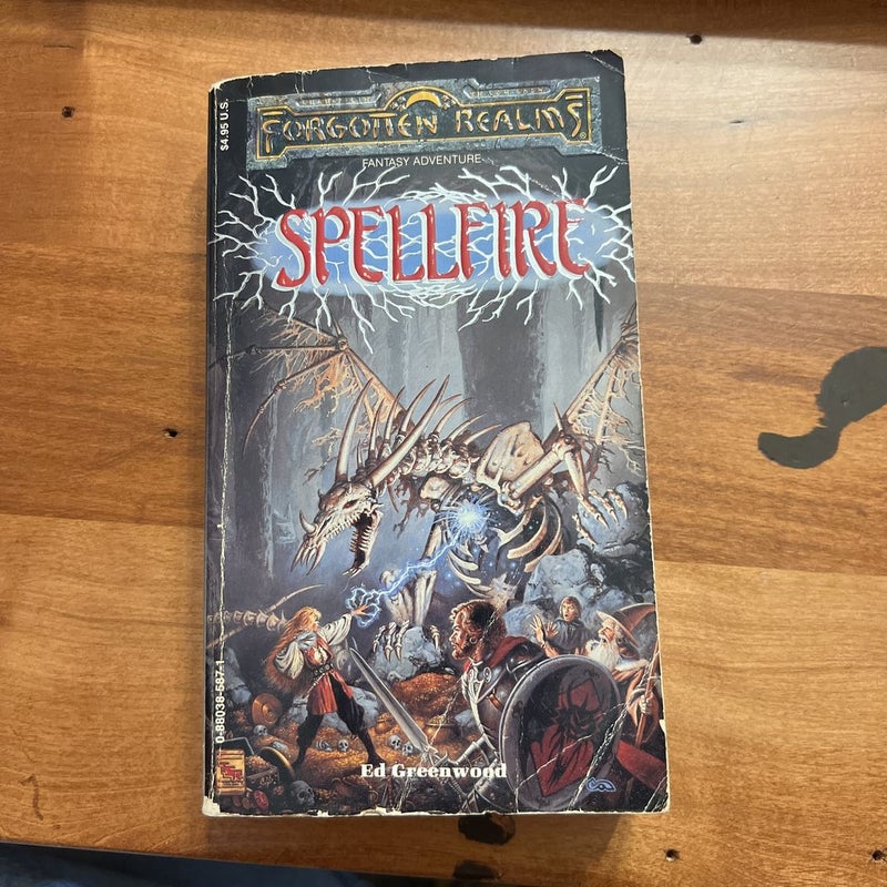 Spellfire Forgotten Realms Fantasy Adventure Paperback 1988