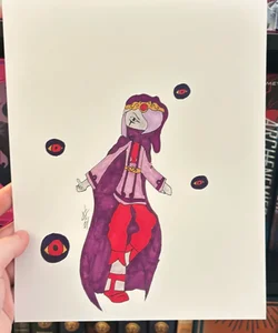 Hand drawn Vaati print