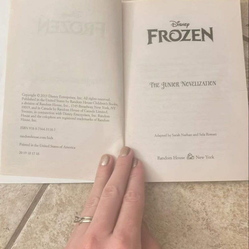 Frozen Junior Novelization (Disney Frozen)