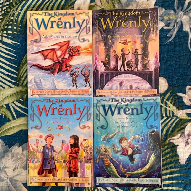 Adventures in Flatfrost - Kingdom of Wrenly books 5-8