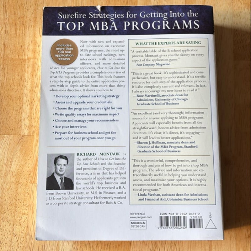 How to Get into the Top MBA Programs