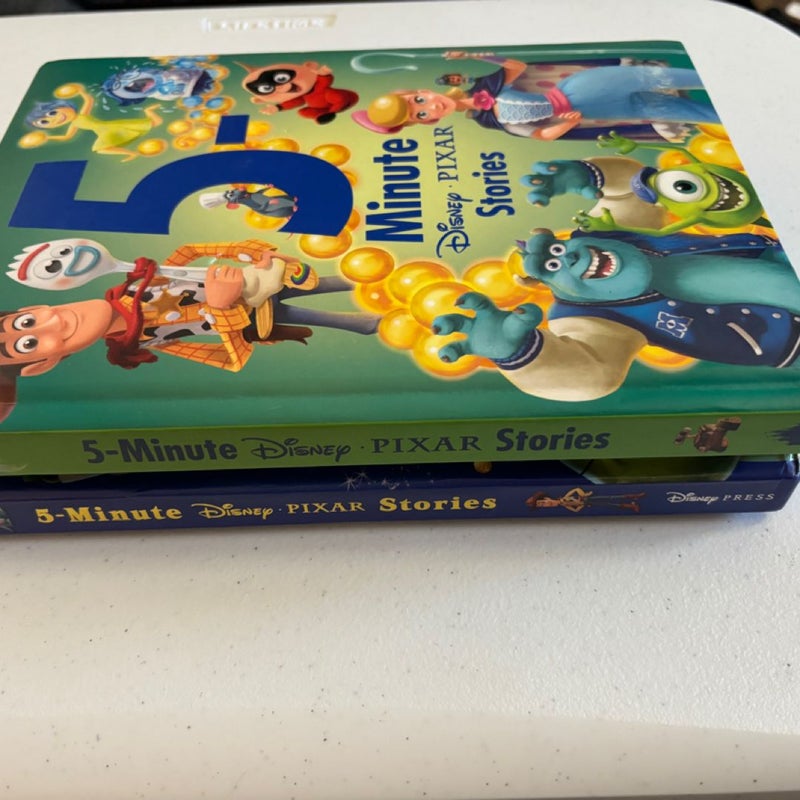 Disney 5 minute story books bundle of 2