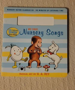 Curious Baby My First Nursery Songs (Curious George Book and Cd)
