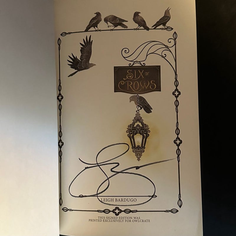 Shadow and Bone Triology/Six of Crows Duology - Signed Owlcrate Editions