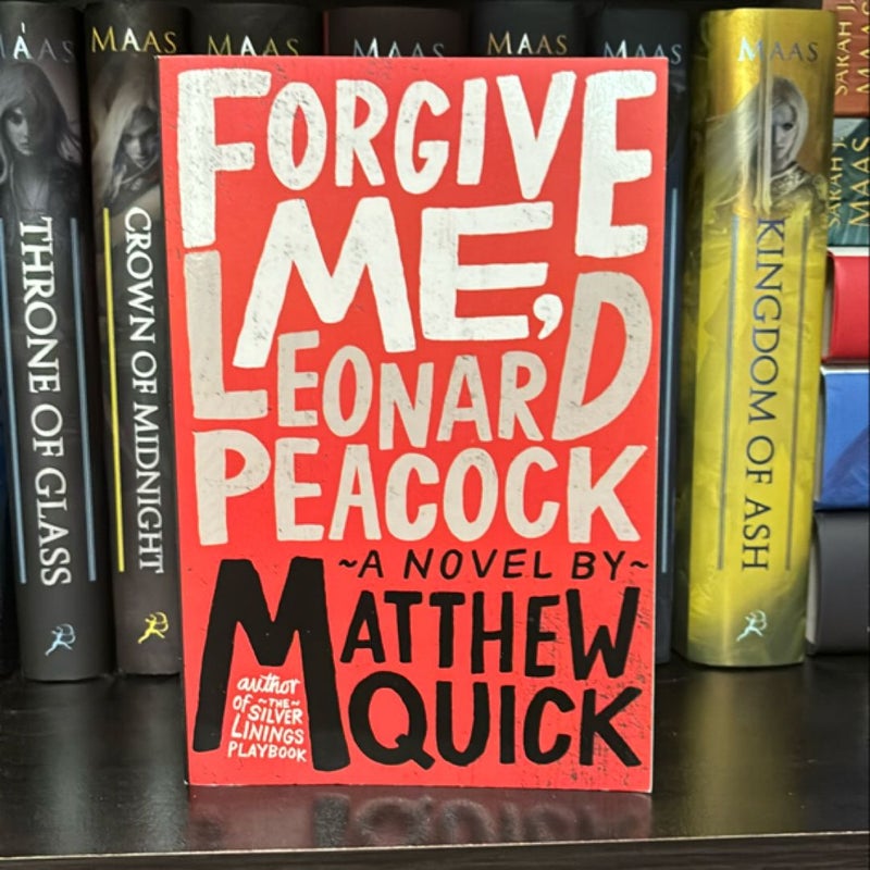 Forgive Me, Leonard Peacock