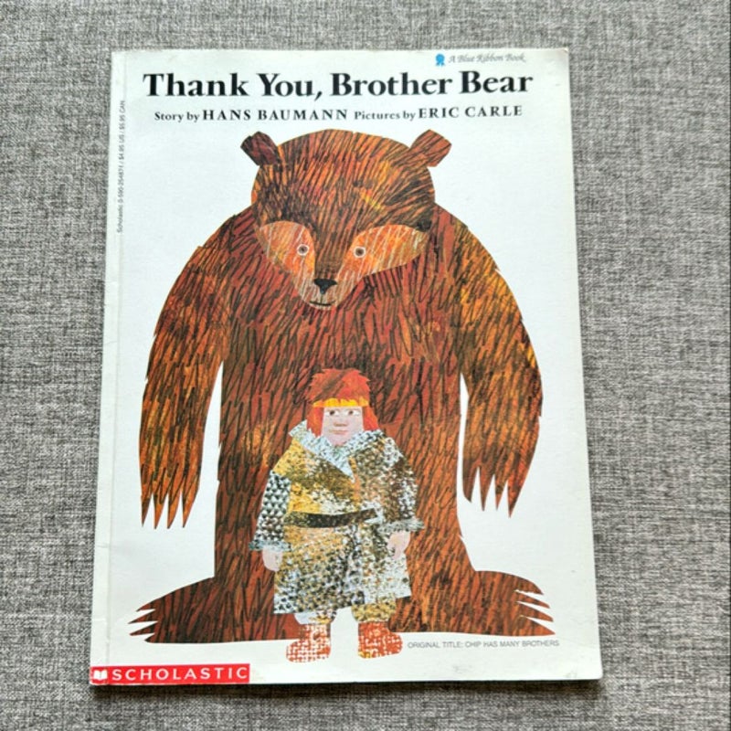 Thank You, Brother Bear