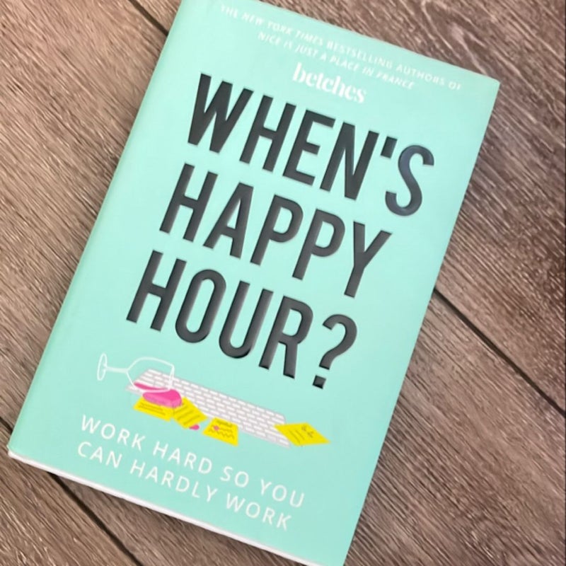 When's Happy Hour?