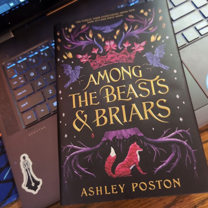 Among the beasts and Briars OwlCrate edition signed first edition with author letter