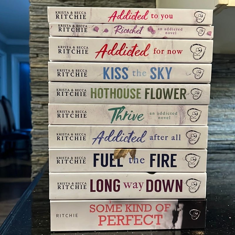 OOP *SIGNED* Addicted/Calloway Sisters Series