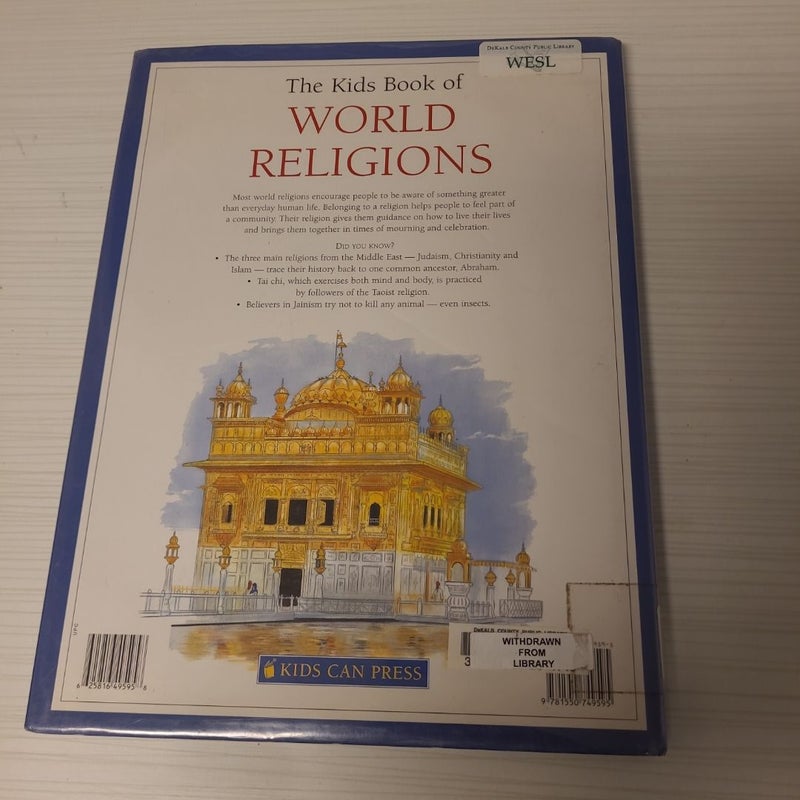 The Kids Book of World Religions