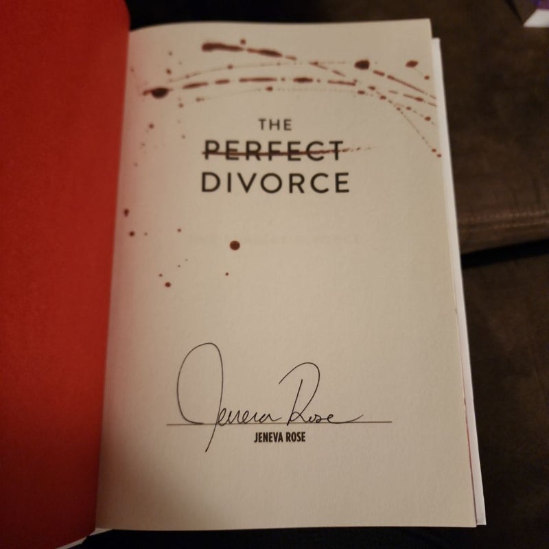 The Perfect Divorce (Signed First Edition)