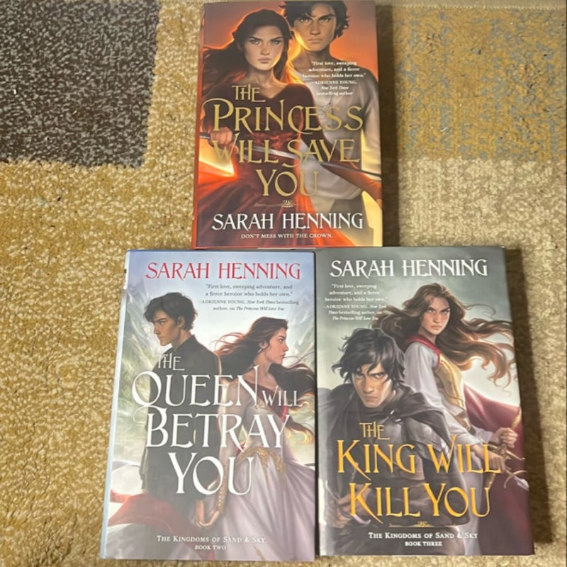 The Kingdoms of Sand and Sky Complete Trilogy