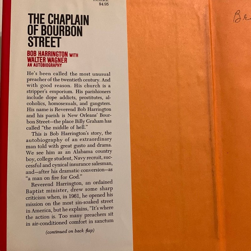 The Chaplain of Bourbon Street 