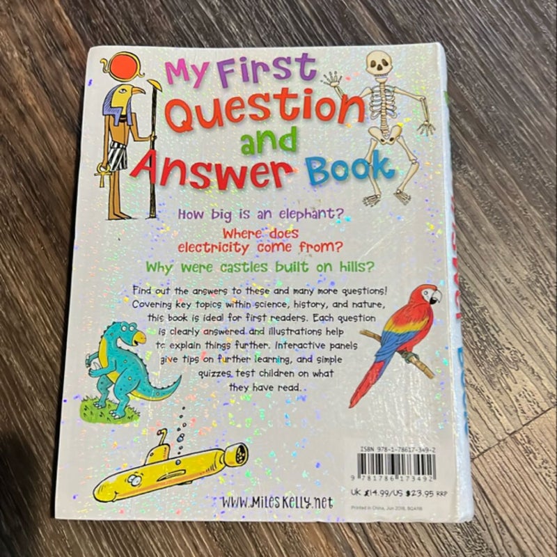 My first question and answer book