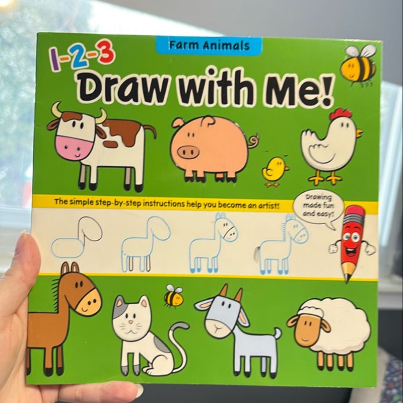 Draw With Me Farm Animals