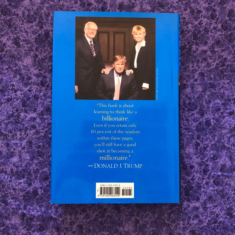 Signed 1st/1st) Think Like a Billionaire by Donald J. Trump