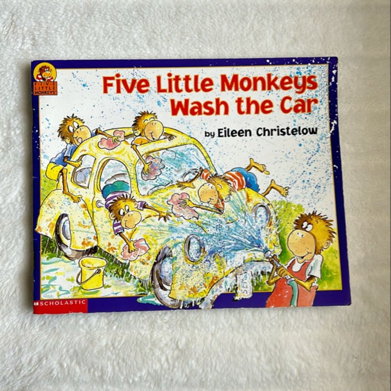 Five Little Monkeys Wash the Car