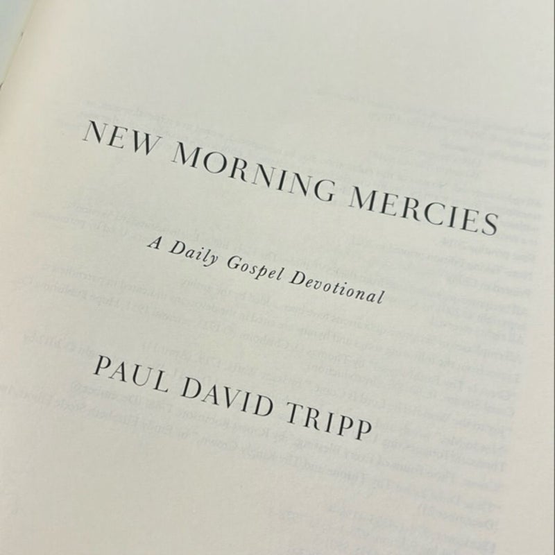 New Morning Mercies (Tru-Tone Cover)