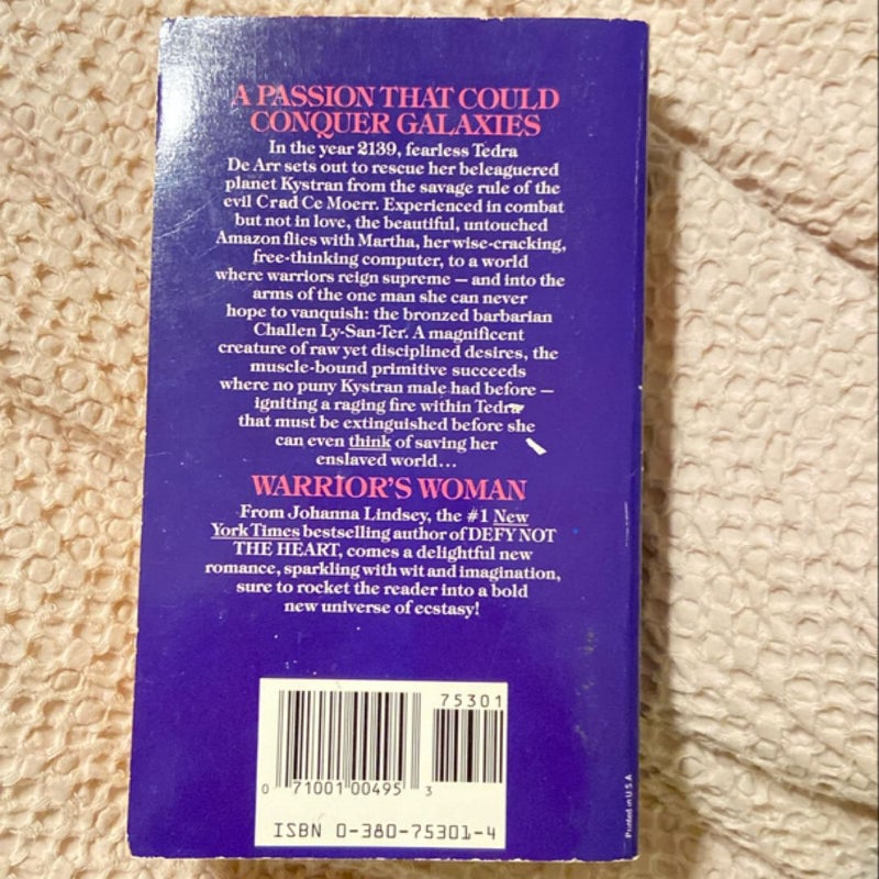 Warrior's Woman 1st printing