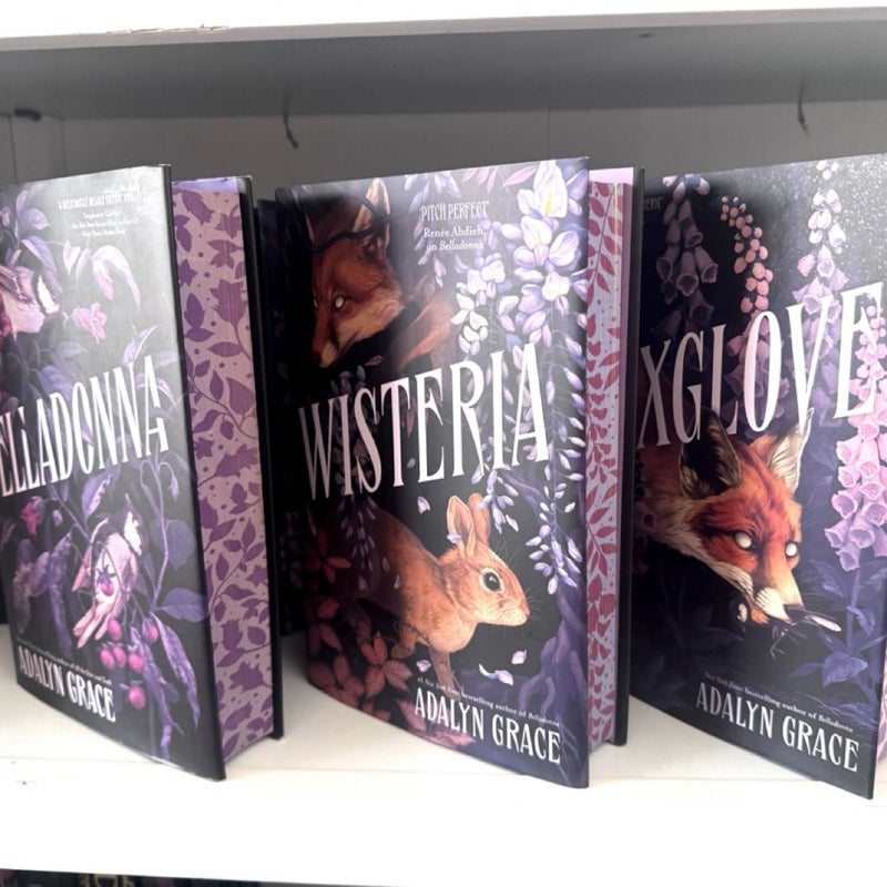 Fairyloot Ltd Ed Belladonna trilogy