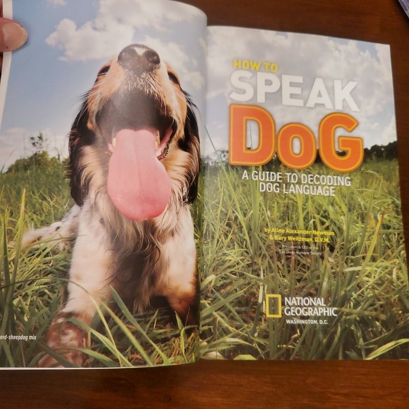 How to Speak Dog