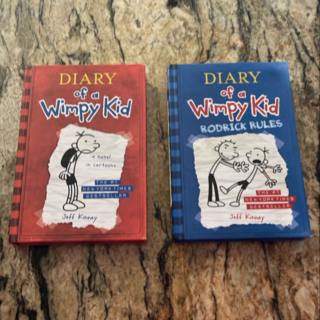 Diary of a Wimpy Kid # 1 and Roderick Rules Book #2