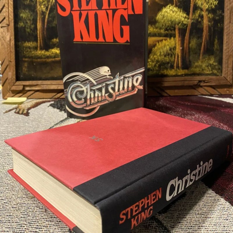 Christine by Stephen King 1983 First Edition First Print HC VGC