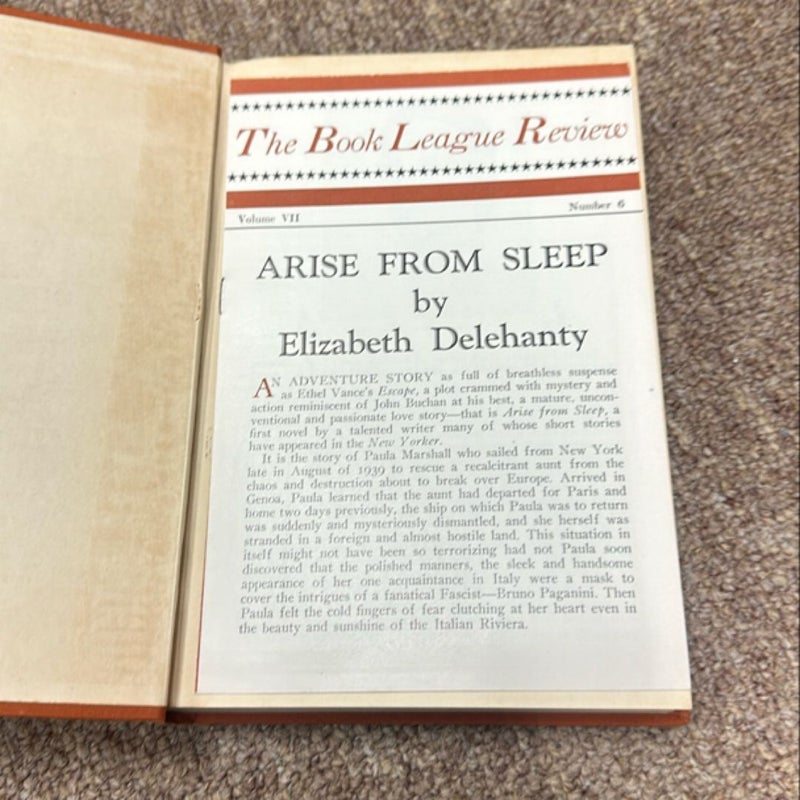 Arise from sleep