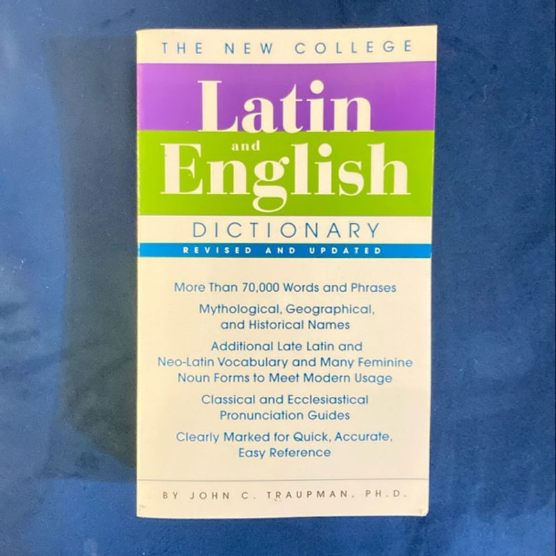 The New College Latin and English Dictionary, Revised and Updated